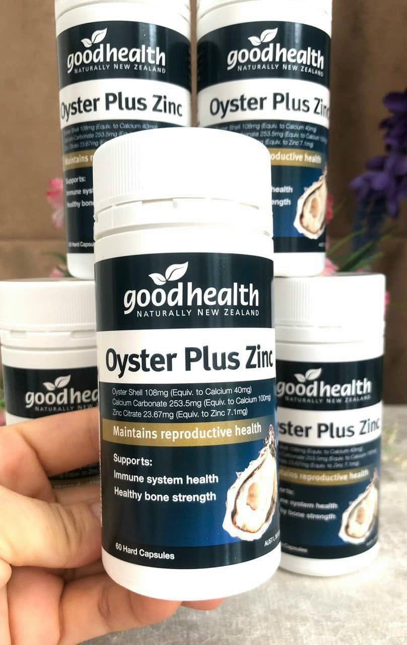 Tinh Chất Hàu Good Health Oyster Plus – Bổ Sung Kẽm Cho Nam Giới